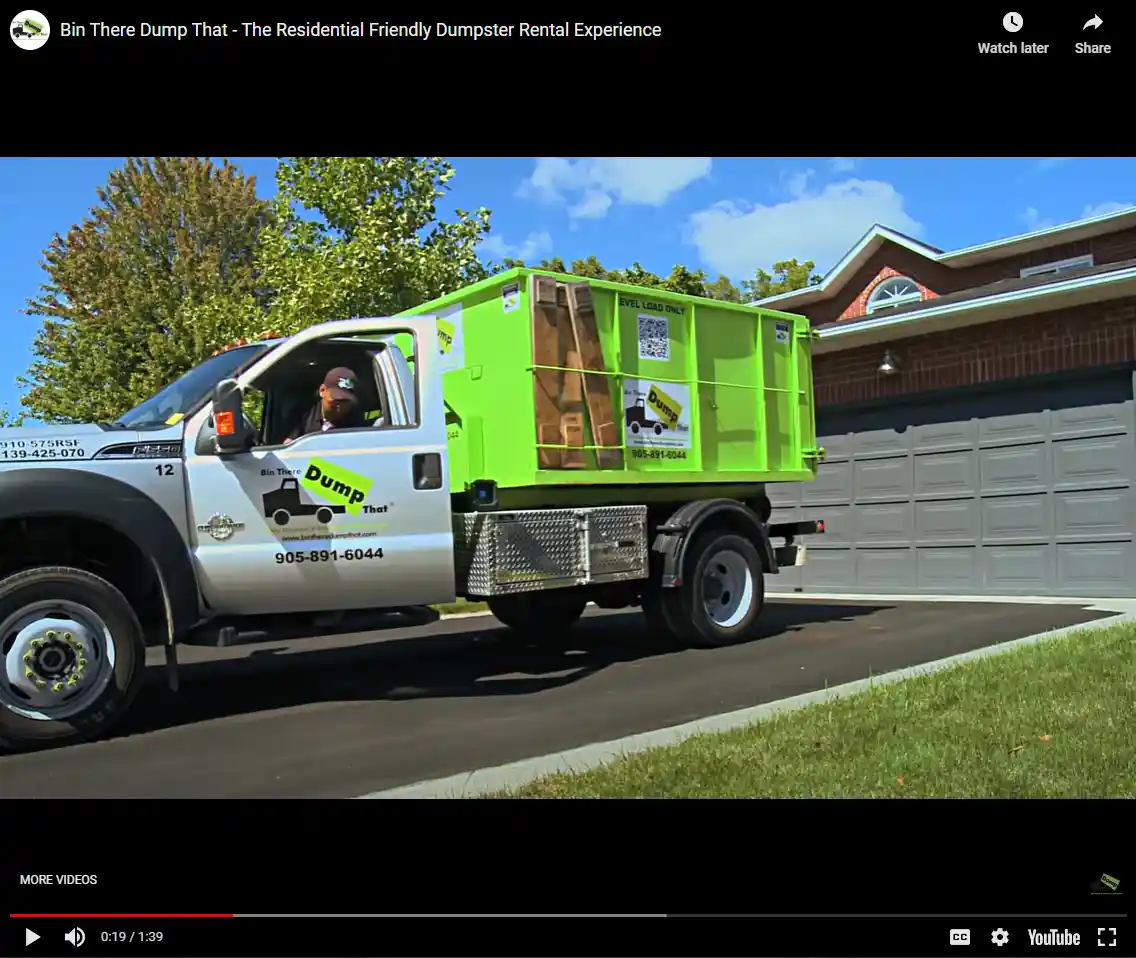 Orangeville Dumpster Rental Process